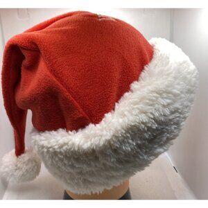 Pottery Barn Adult Santa Hat Christmas Holiday Monogrammed Will Fleece Xmas